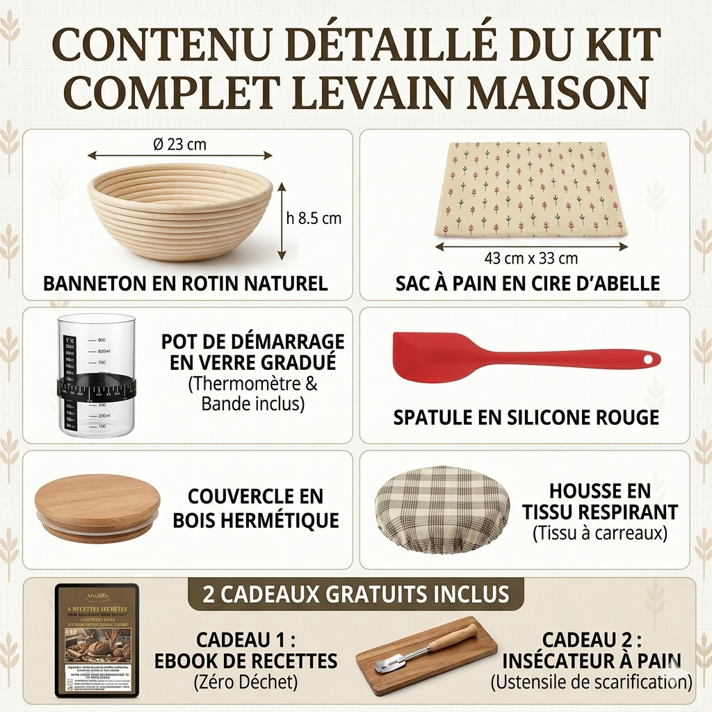 Kit Complet Levain Fait Maison