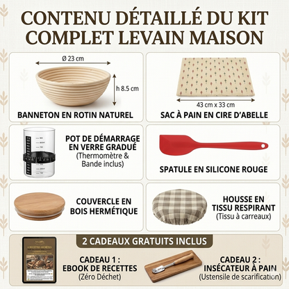 Kit Complet Levain Fait Maison