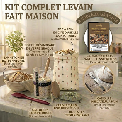Kit Complet Levain Fait Maison